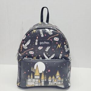 Harry Potter Women's Backpack Small Wizarding World Loungefly Style Bag By Funko